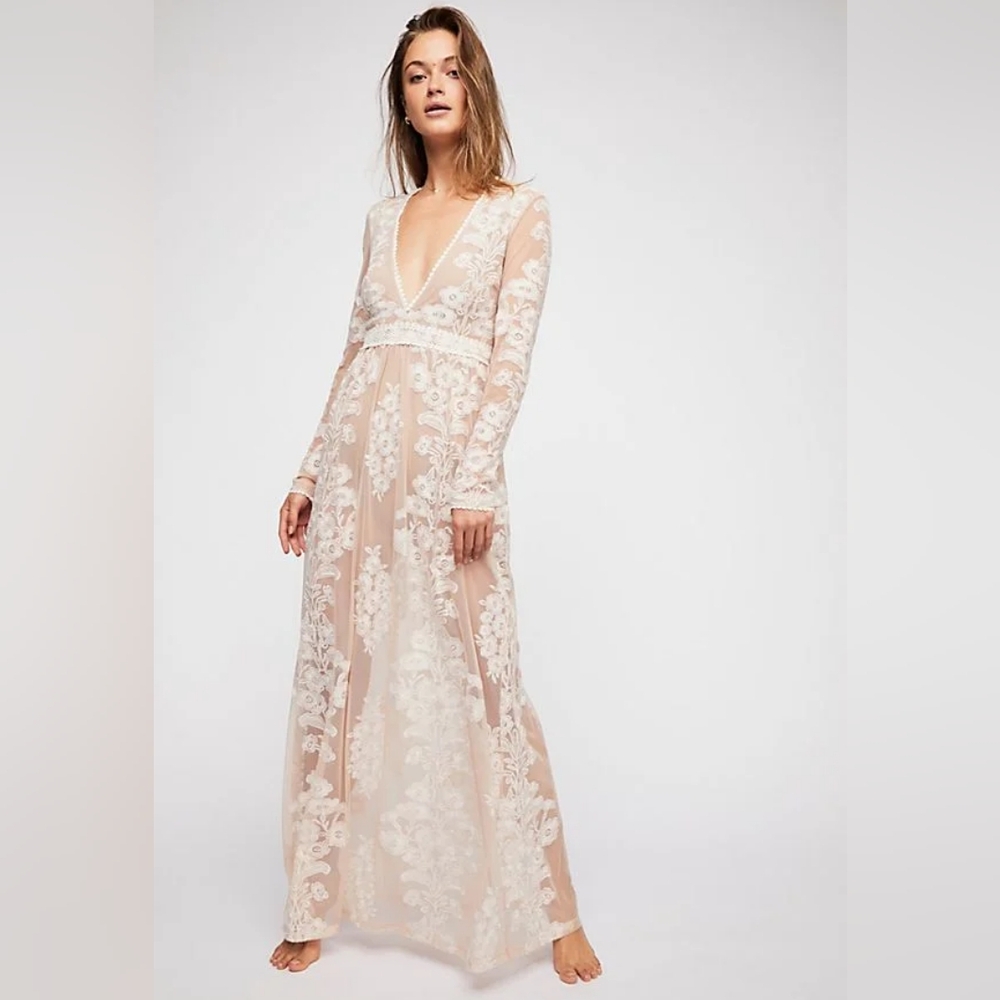 Lace maxi gown For Love and Lemons dress